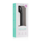 G-Punkt Vibrator - Schwarz - Stufenlos Regelbar mit Gebogenem Aufsatz