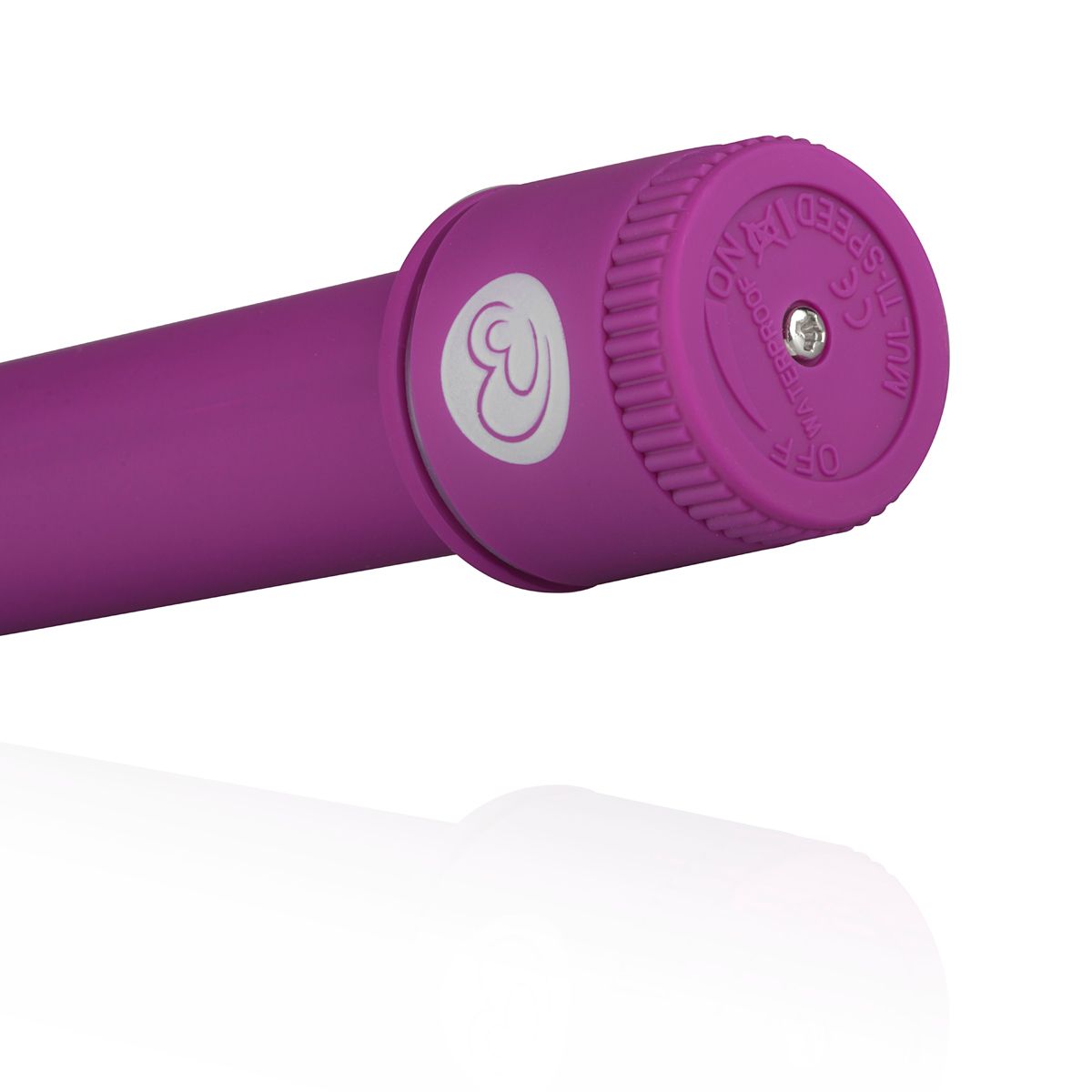 G-Punkt Vibrator - Schwarz - Stufenlos Regelbar mit Gebogenem Aufsatz