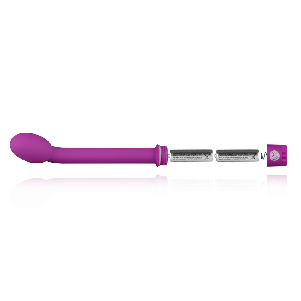 G-Punkt Vibrator - Schwarz - Stufenlos Regelbar mit Gebogenem Aufsatz