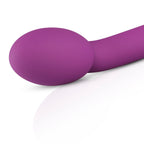 G-Punkt Vibrator - Schwarz - Stufenlos Regelbar mit Gebogenem Aufsatz