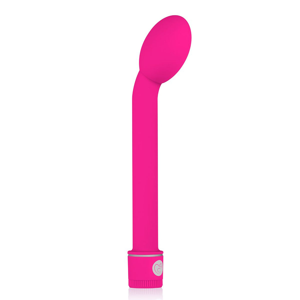G-Punkt Vibrator - Schwarz - Stufenlos Regelbar mit Gebogenem Aufsatz