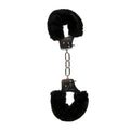 Easytoys Fetish - Plüschige Handschellen - Schwarz