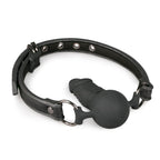 Easytoys Fetish - Ballknebel mit Silikonschwanz