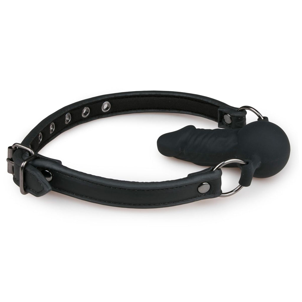 Easytoys Fetish - Ballknebel mit Silikonschwanz