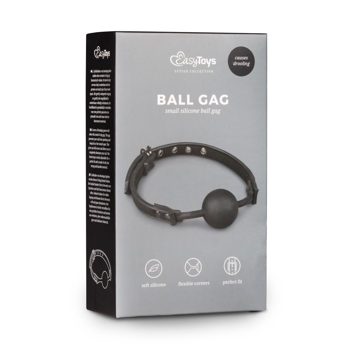 Easytoys Fetish - Kugelknebel mit Silikonkugel