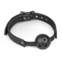Easytoys Fetish - Ball gag met PVC bal - zwart