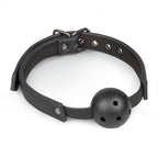 Easytoys Fetish - Ball gag met PVC bal - zwart