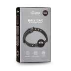 Easytoys Fetish - Ball gag met PVC bal - zwart