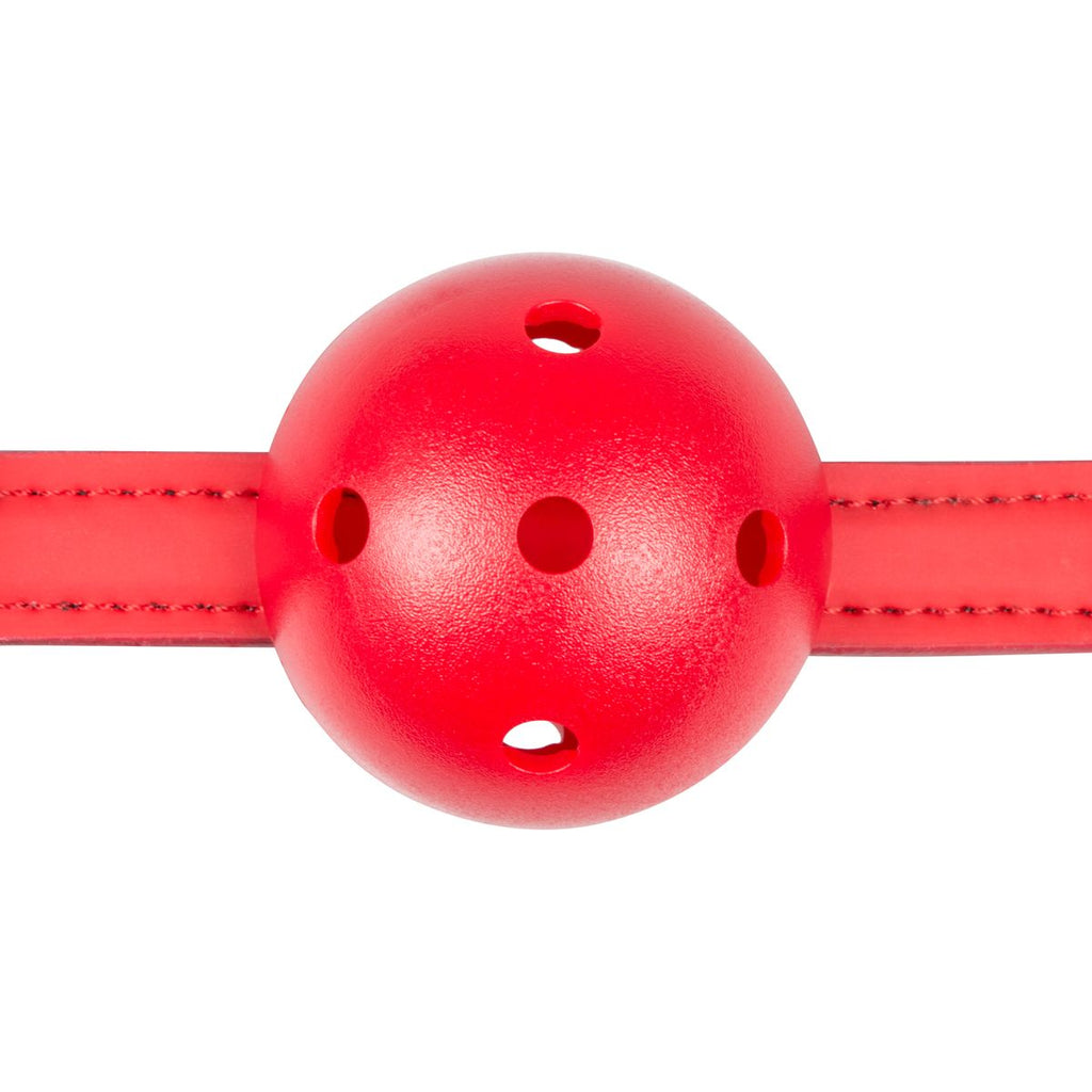 Easytoys Fetish - Ball gag met PVC bal - zwart