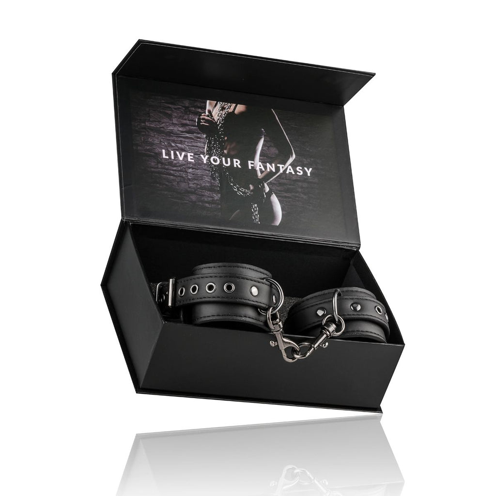 Easytoys Fetish - Handgelenkmanschetten - Schwarz