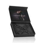 Easytoys Fetish - Schwarzer Hog-Tie aus Leder