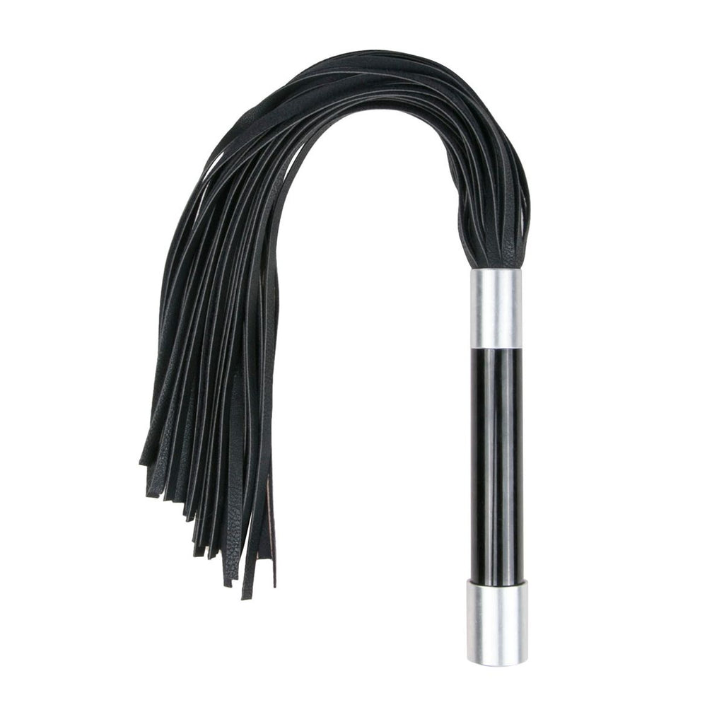 Easytoys Fetish - Langer Auspeitscher mit Metallgriff