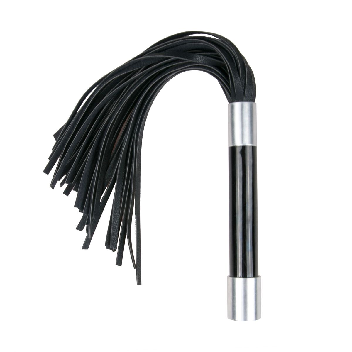Easytoys Fetish - Riemenpeitsche mit Metallgriff