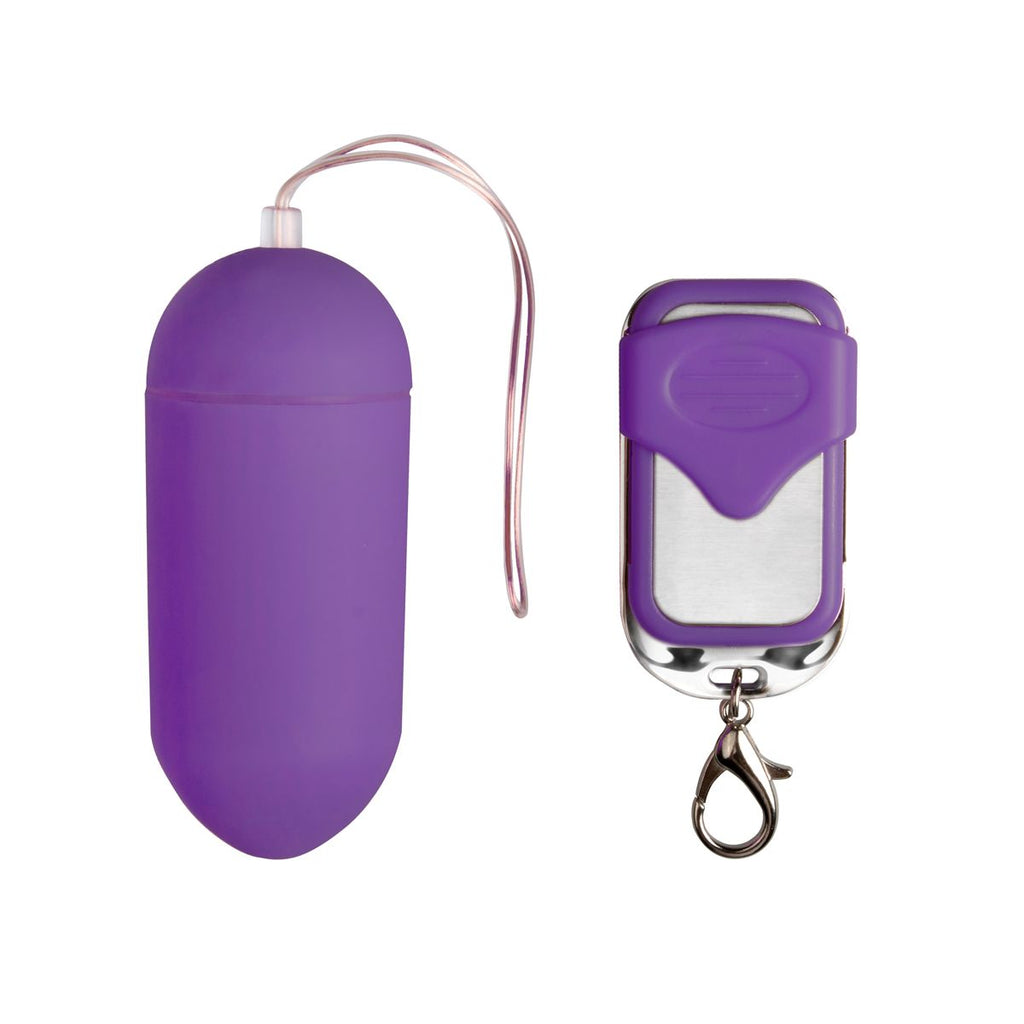 Easytoys - Vibrationsei mit Fernbedienung - Lila