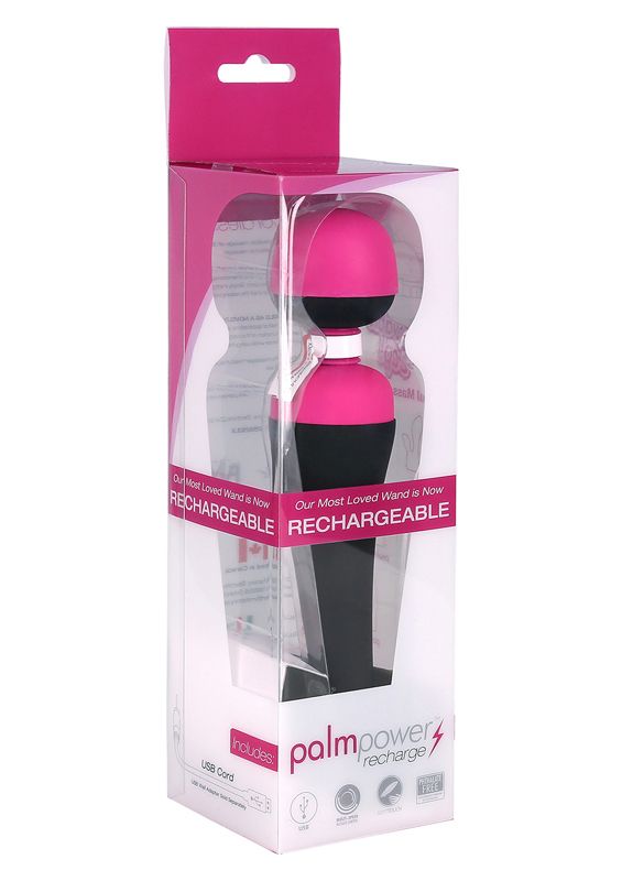 Palm Power - Personal Massager Wand Vibrator - USB Aufladbar