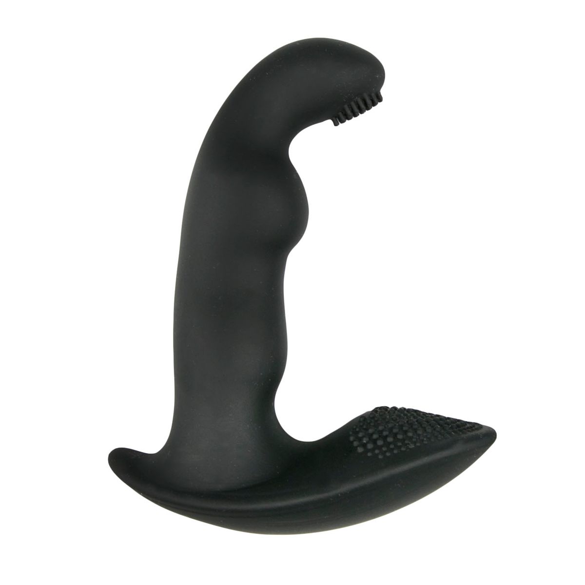 Dynamic Duke - Gerippter Prostata-Vibrator - Schwarz