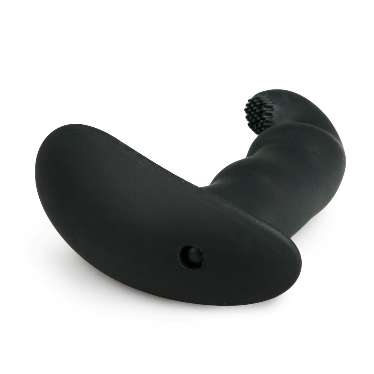 Dynamic Duke - Gerippter Prostata-Vibrator - Schwarz