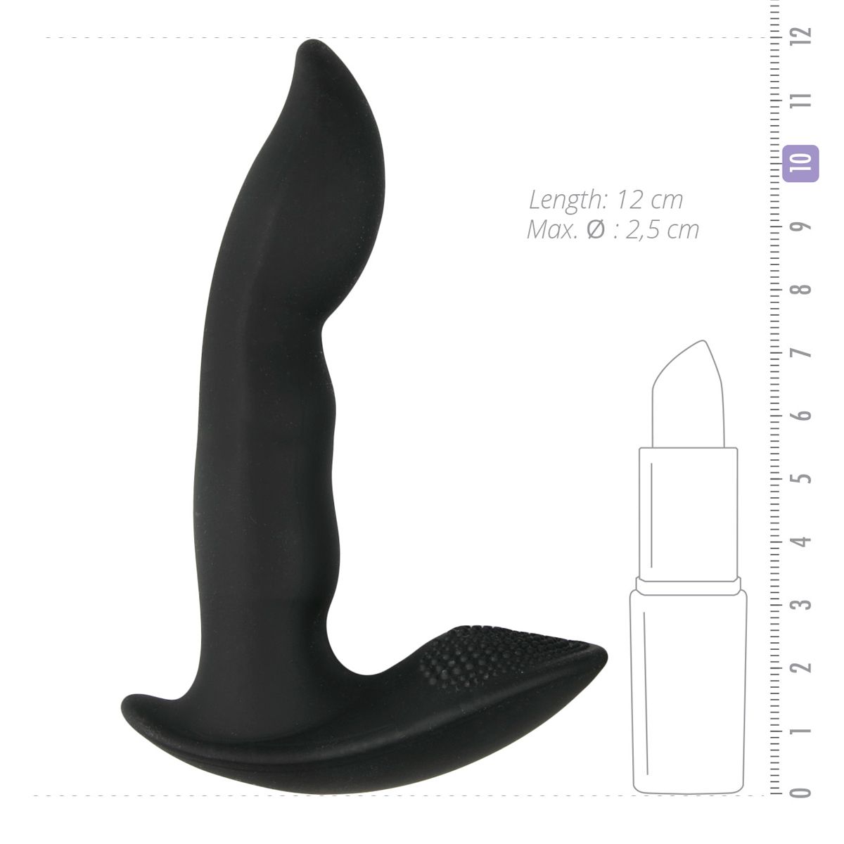 Dynamic - Duke Prostata-Vibrator - Schwarz