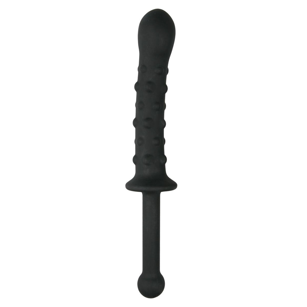 The Handler Dildo Mit Handgriff Schwarz - 25 cm