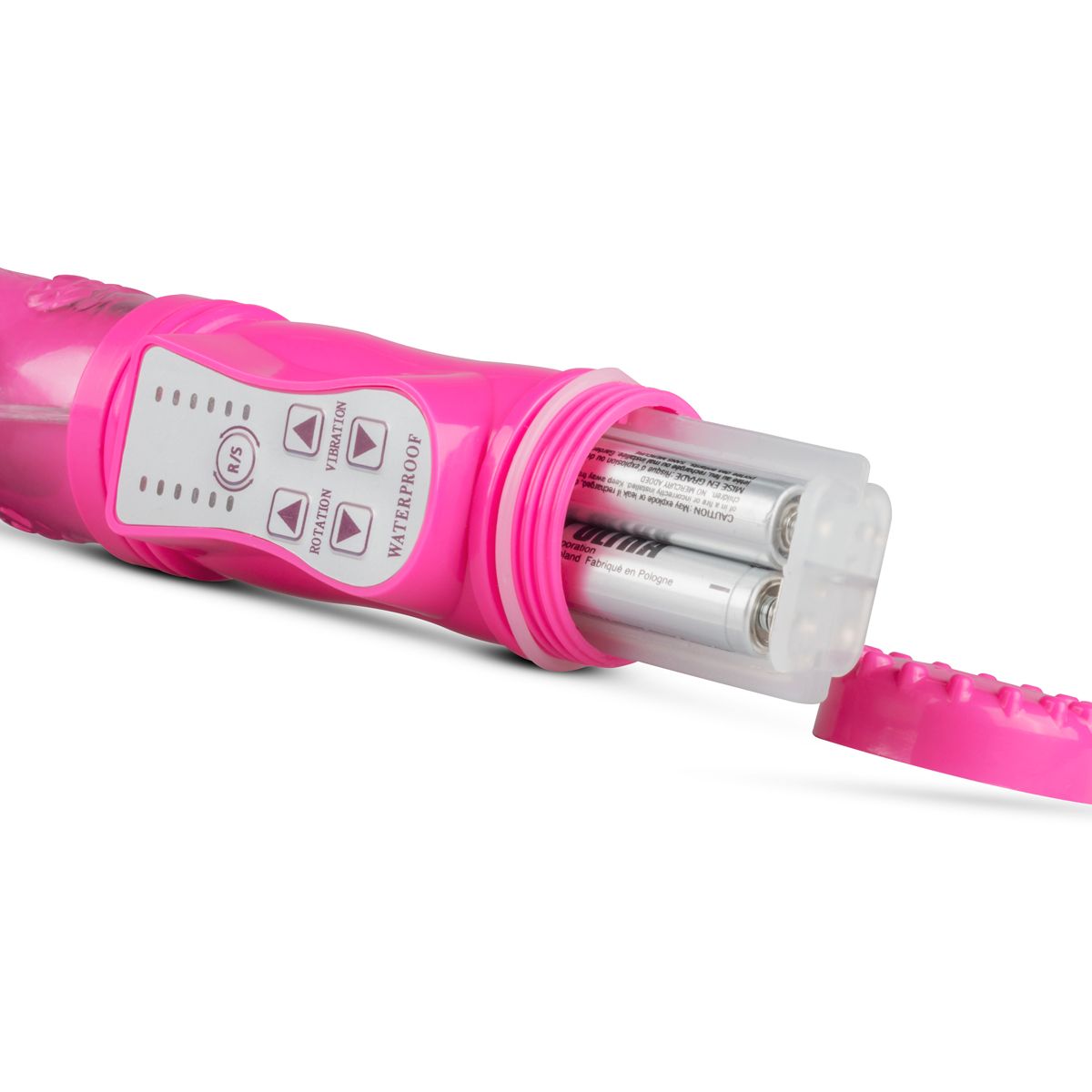 EasyToys - Stoßender Rabbit Vibrator - Pink