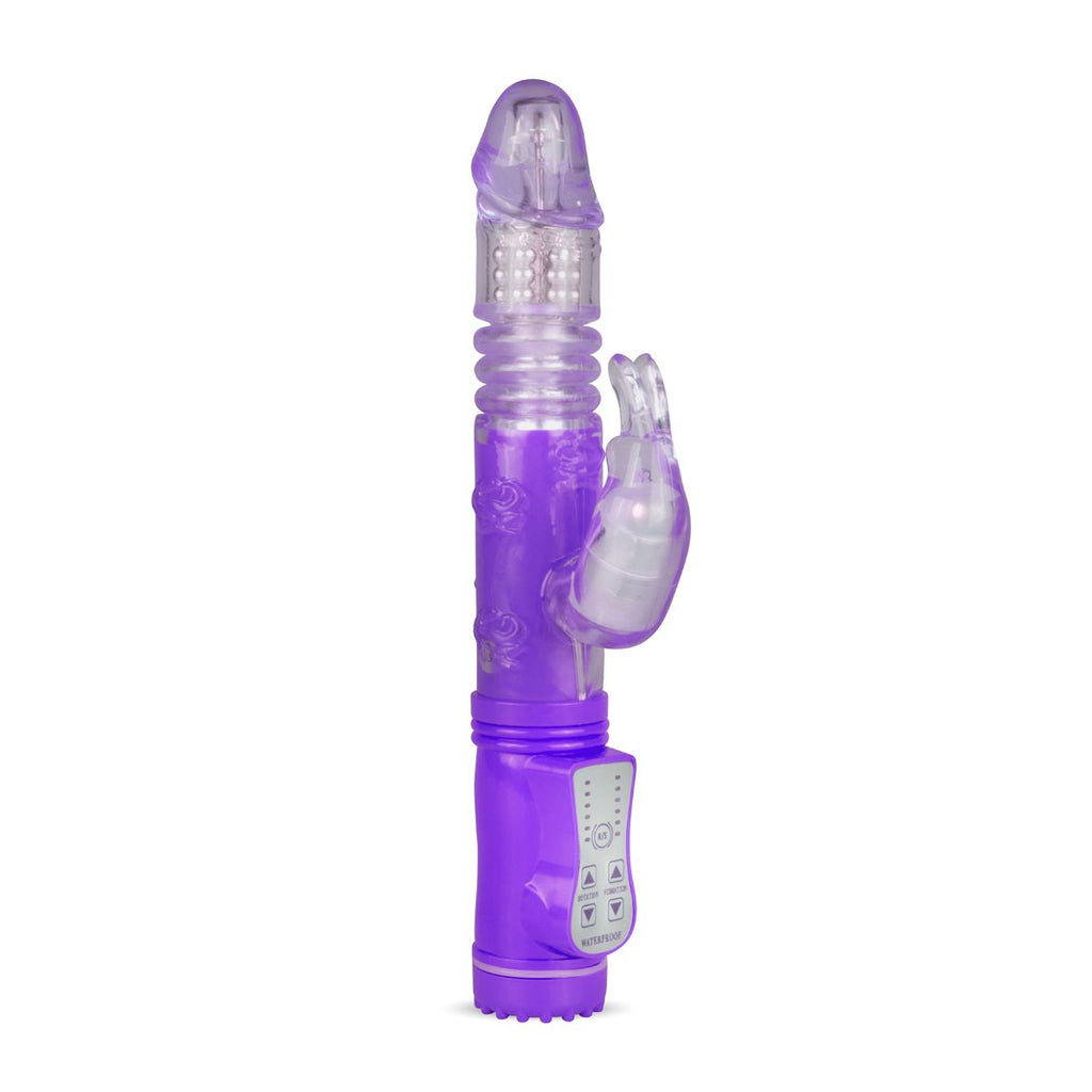 EasyToys - Stoßender Rabbit Vibrator - Pink