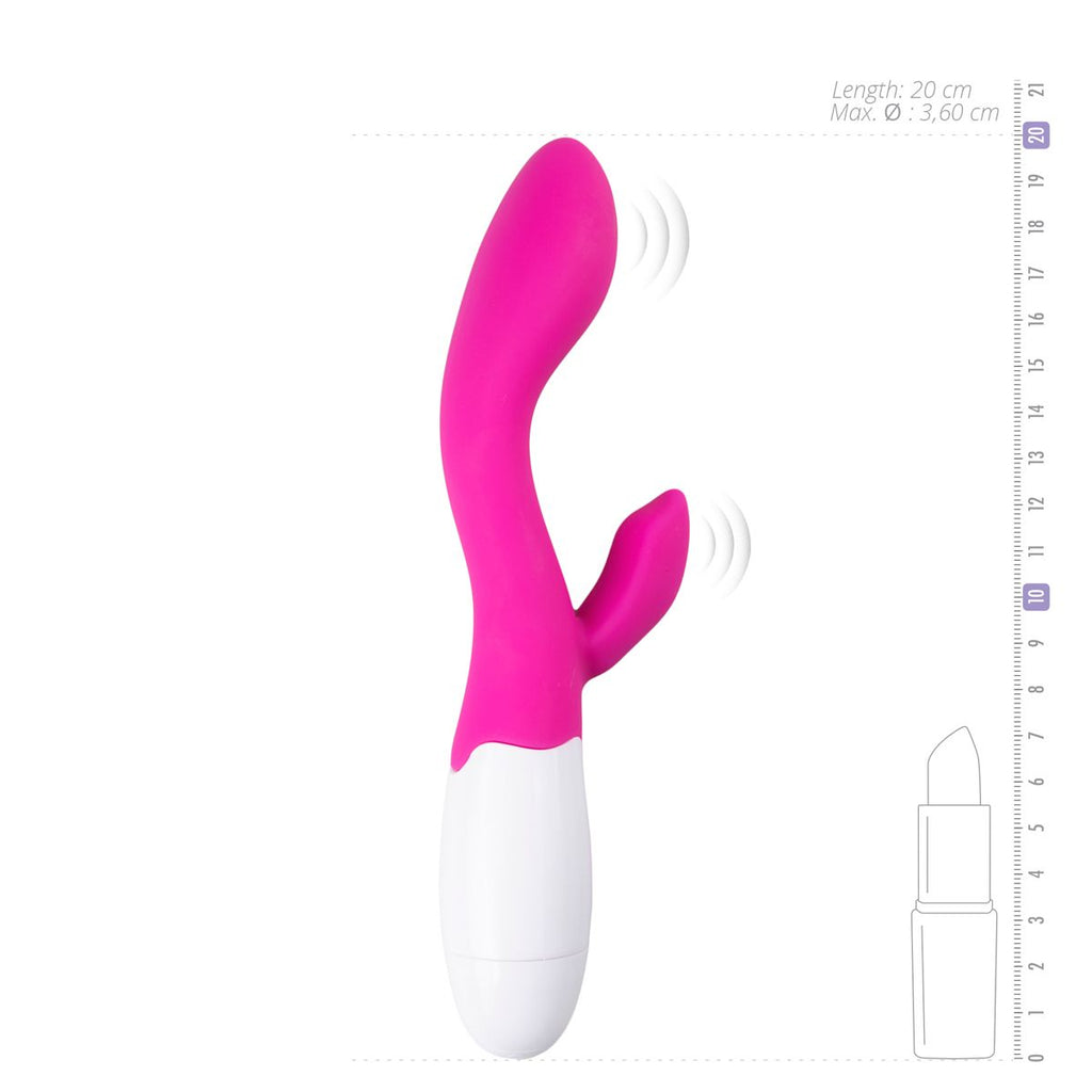 EasyToys Lily Vibrator - G-Punkt und Klitoris Stimulator für Einsteiger - Rosa