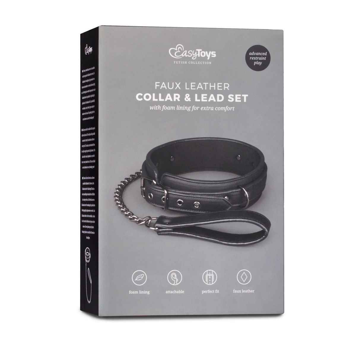 Easytoys Fetish - Halsband mit Leine
