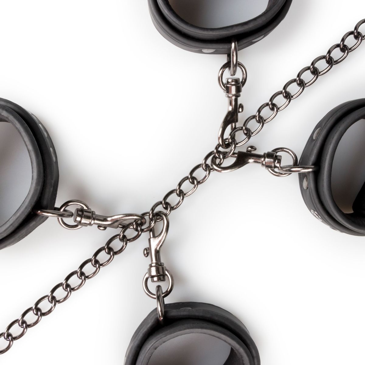 Easytoys Fetish - Bondage Set - Halsband Hand- und Fußfesseln