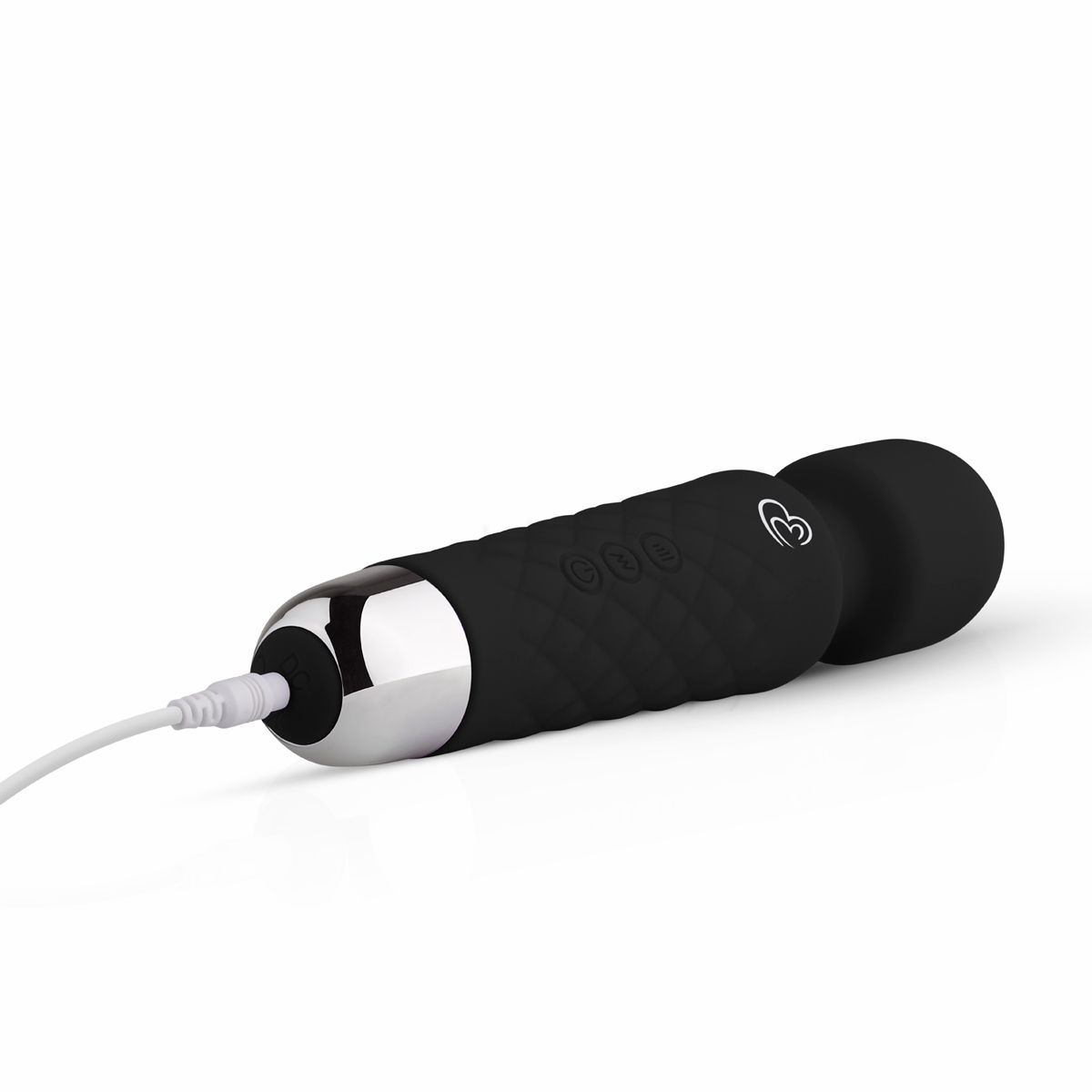 EasyToys - Mini Wand Vibrator - Schwarz
