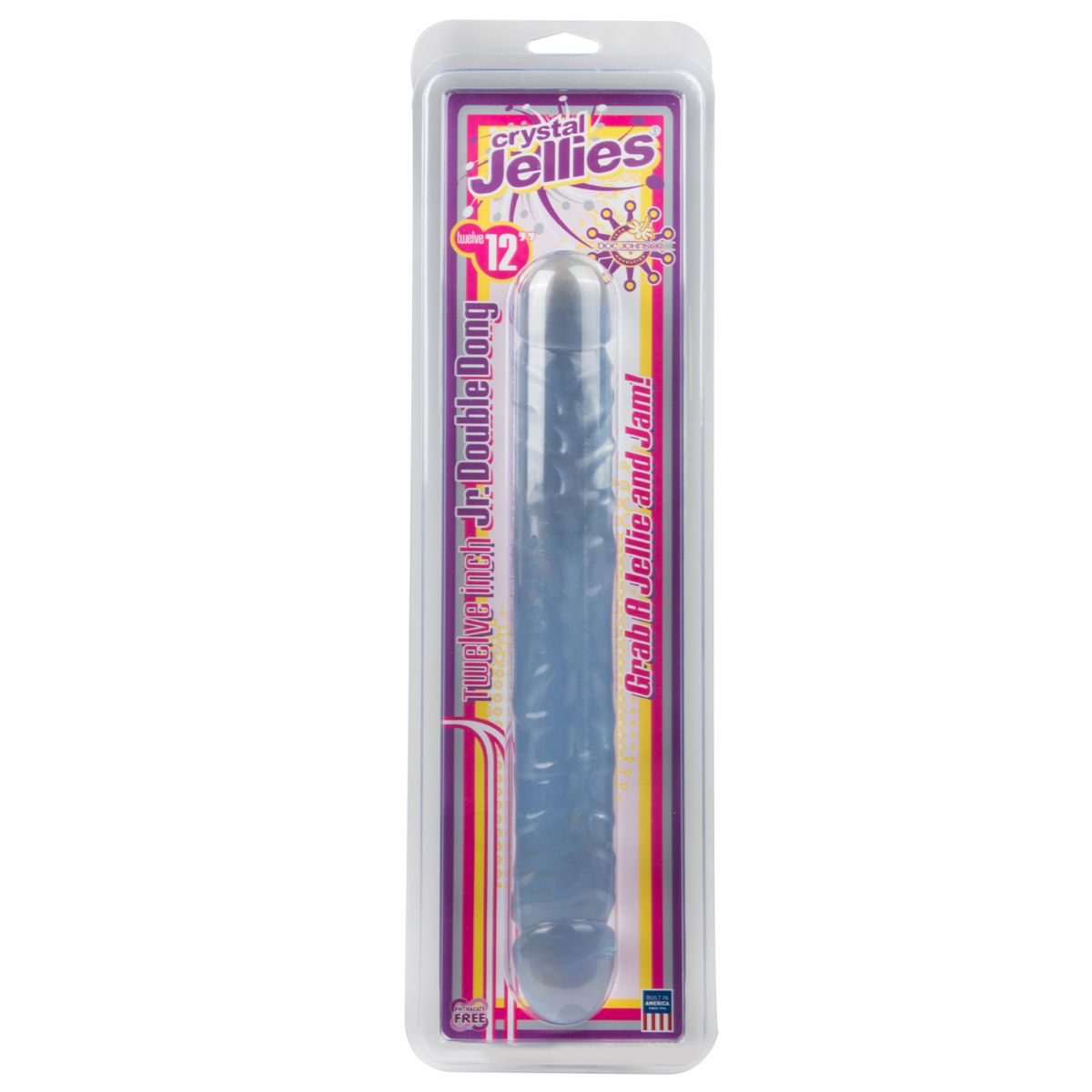 Crystal Jellies - 30,48 cm Jr. Doppeldildo
