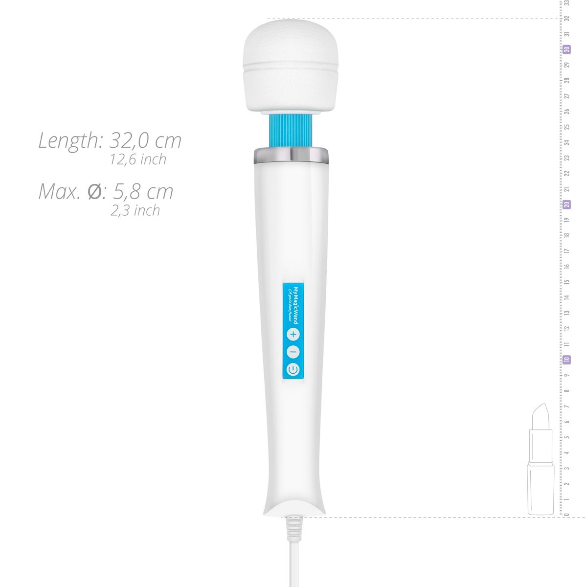 MyMagicWand - Wand Vibrator mit 6 Vibrationsstufen - Lila