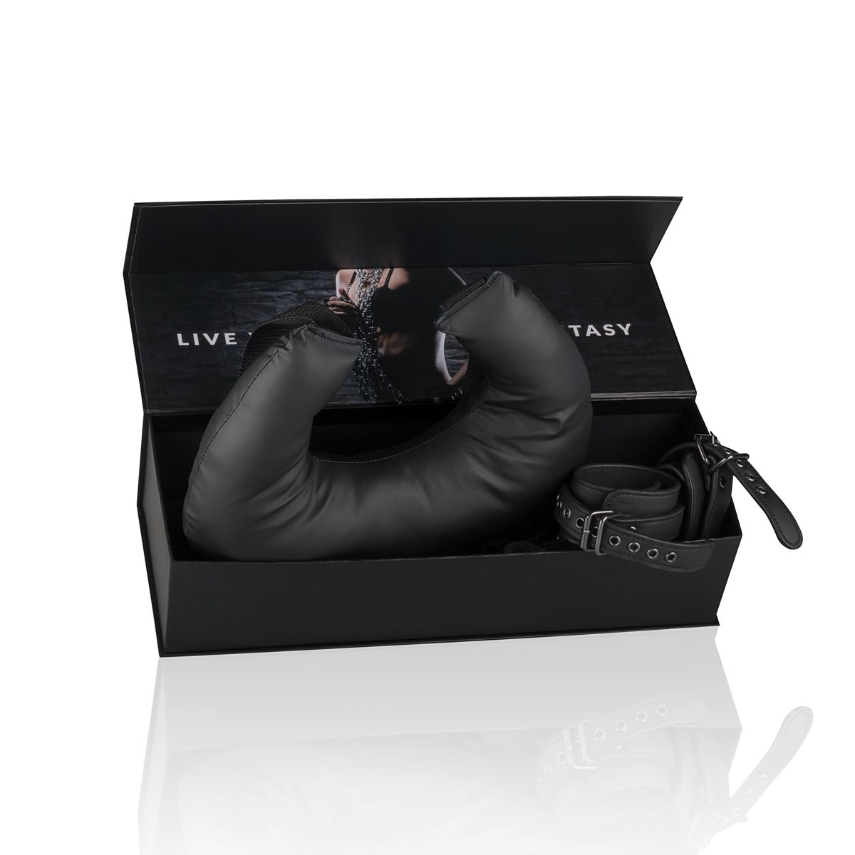 Easytoys Fetish - Pillow & Ankle Cuffs Leg Position Strap