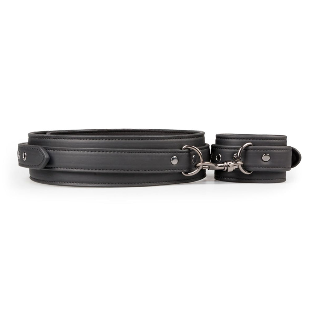 Easytoys Fetish - Thigh und Wrist Cuff Set - Schwarz