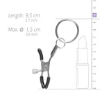 Easytoys Fetish - Metall Nippelklammern mit Ring