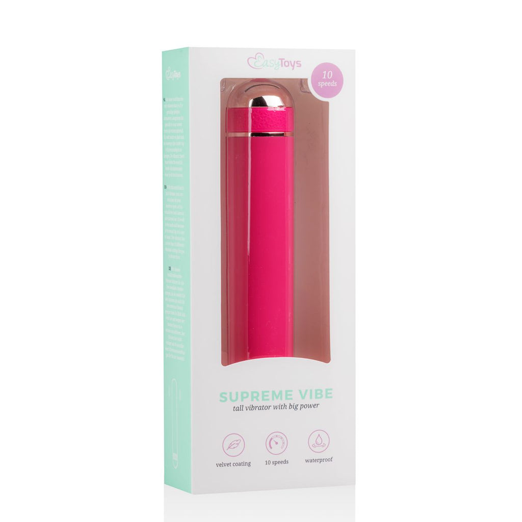Supreme Vibe - Klassischer Vibrator mit 10 Stufen - Rosa