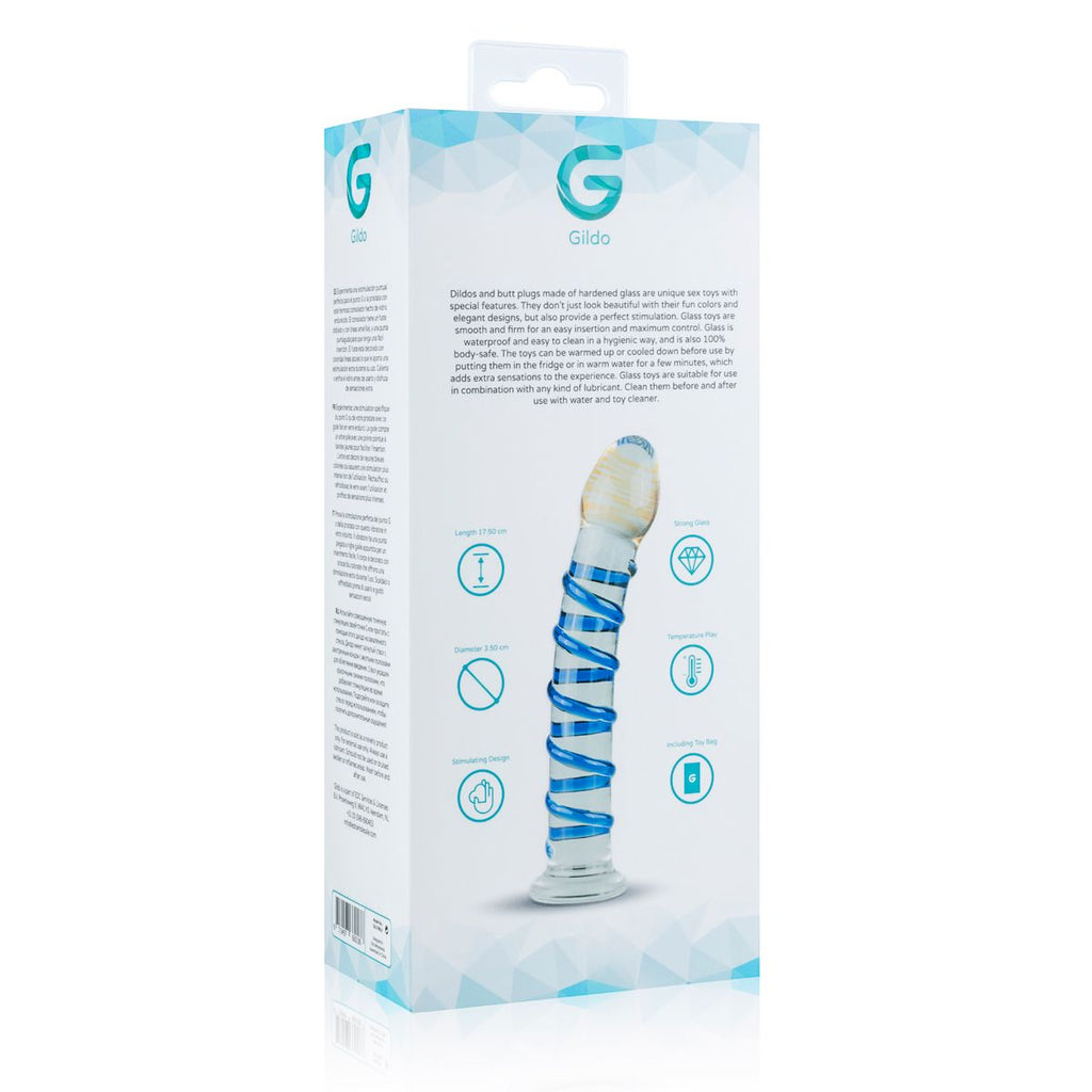 Gildo - Glazen G-Spot/Prostaatdildo No. 1 - 17,5 cm