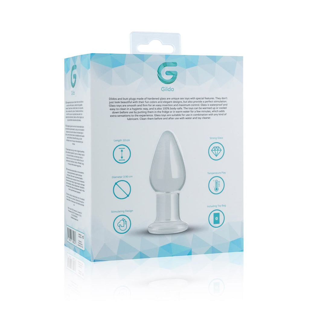 Gildo - Glazen Buttplug No. 24 - 9,4 cm