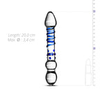 Gildo - Glazen Dubbele Dildo No. 21 - 19 cm