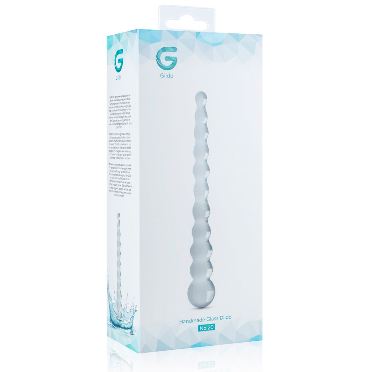 Gildo - Glazen Dildo No. 20 - 23 cm