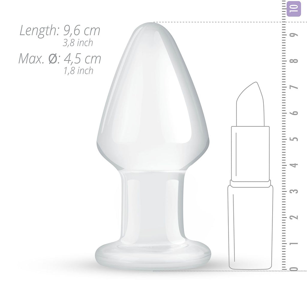Gildo - Glazen Buttplug No. 25 - 9,5 cm