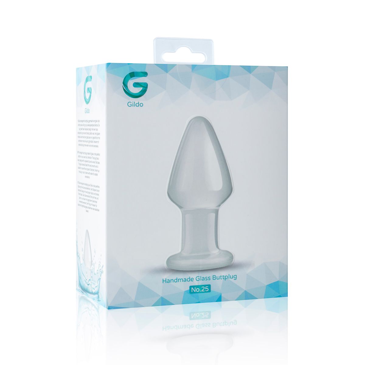 Gildo - Glazen Buttplug No. 25 - 9,5 cm