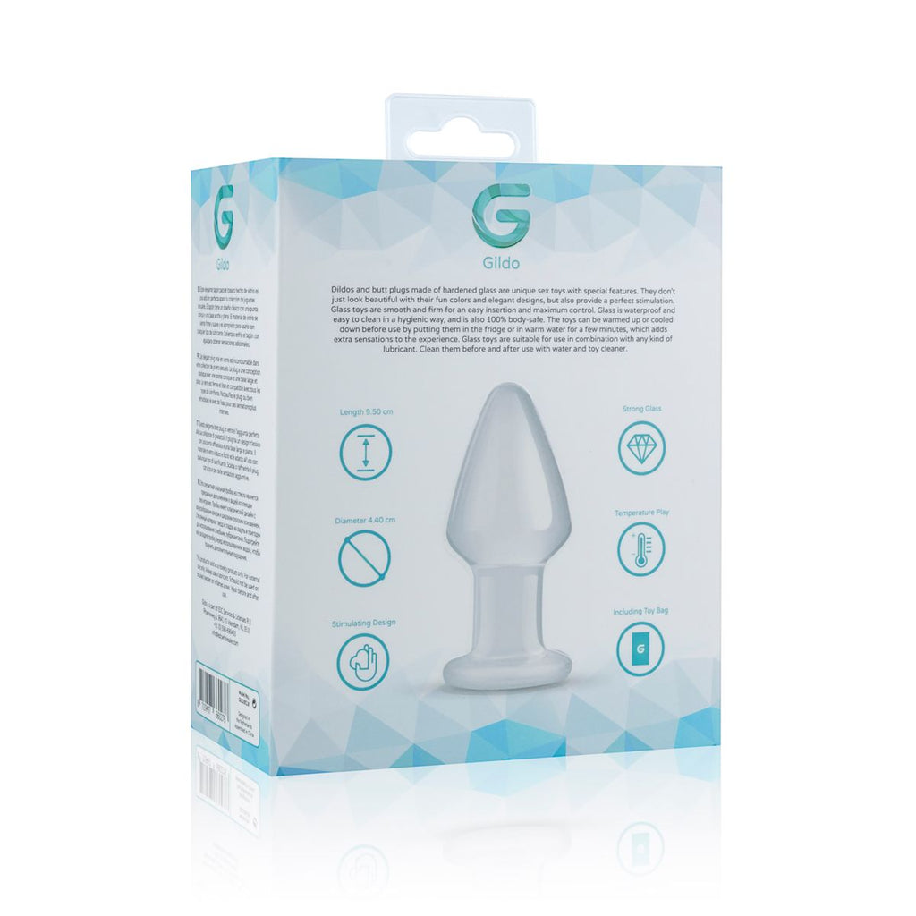 Gildo - Glazen Buttplug No. 25 - 9,5 cm
