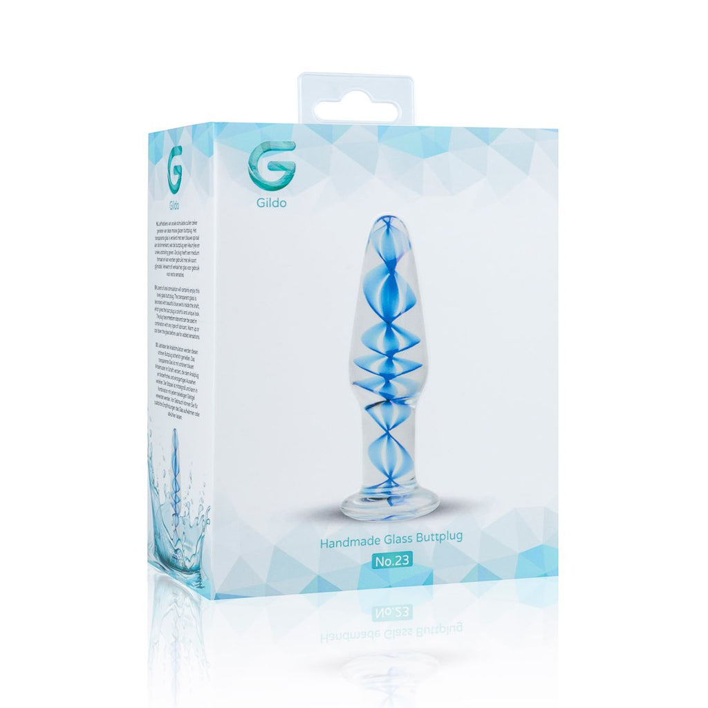 Gildo - Glas-Analplug Nr. 23 - 10,5 cm