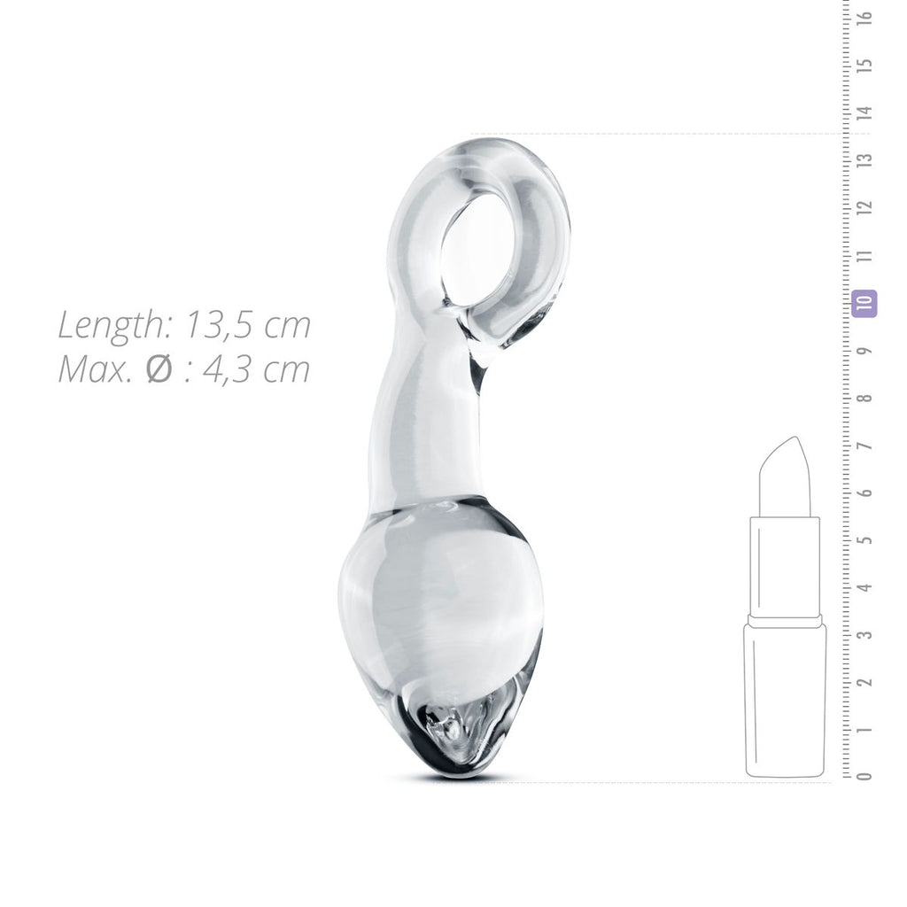 Gildo - Glas-Analplug Nr. 13 - 13,5 cm