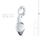 Gildo - Glas-Analplug Nr. 13 - 13,5 cm