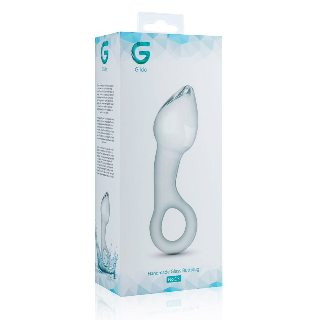 Gildo - Glas-Analplug Nr. 13 - 13,5 cm