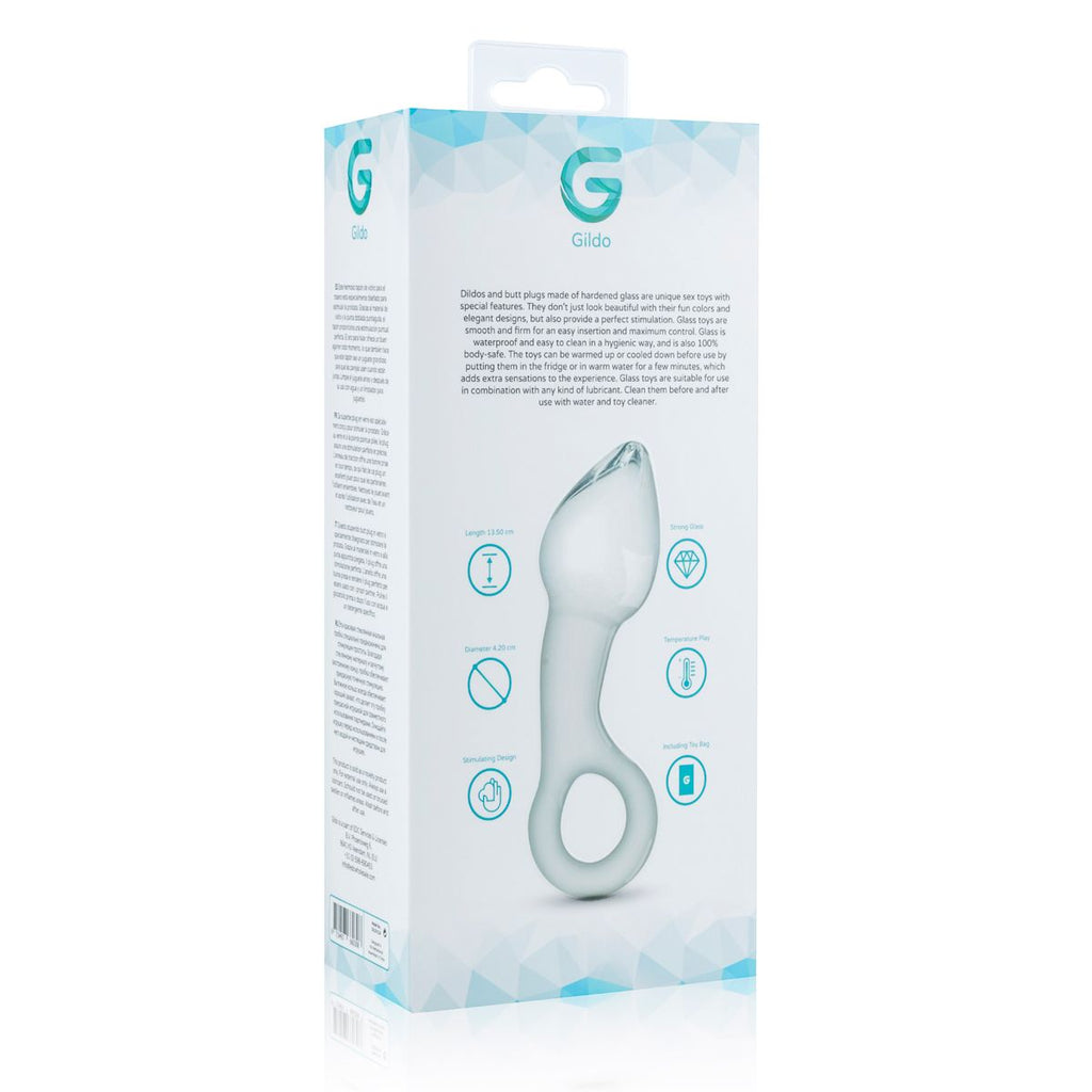 Gildo - Glas-Analplug Nr. 13 - 13,5 cm