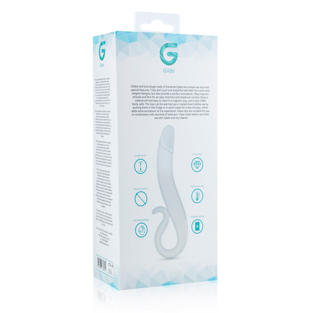 Gildo - Glasdildo Nr. 14 - 18 cm