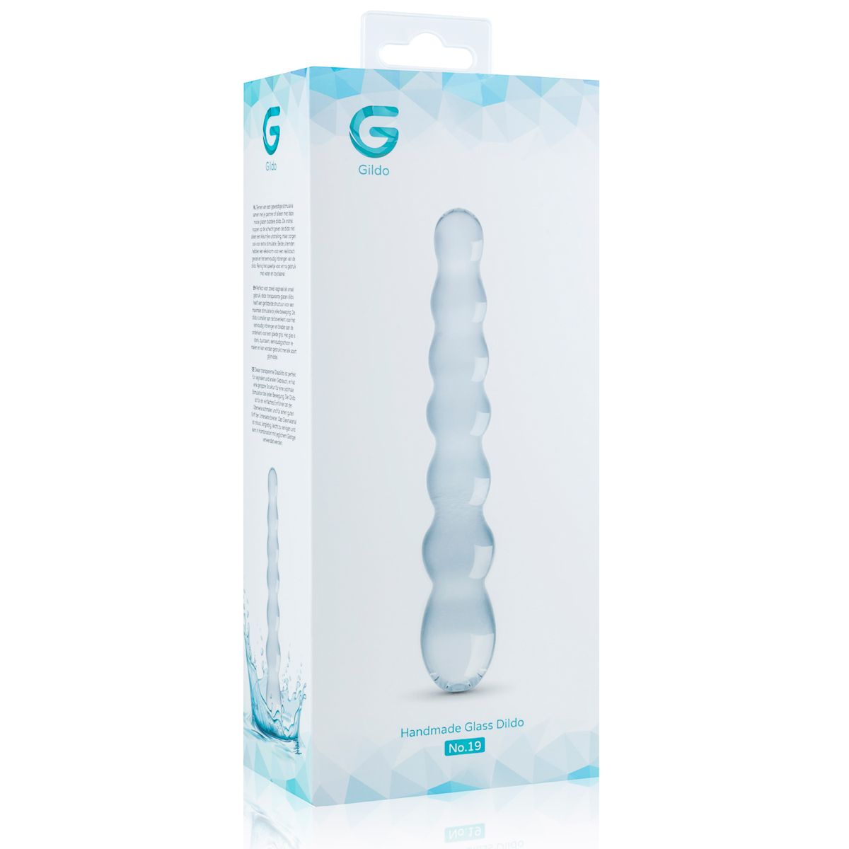 Gildo - Glazen Dildo No. 19 - 20 cm