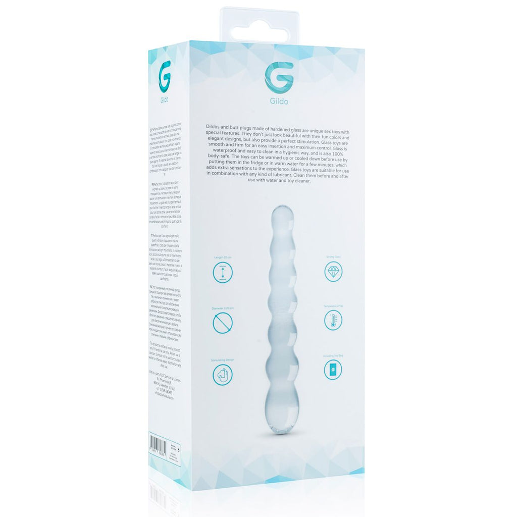Gildo - Glazen Dildo No. 19 - 20 cm